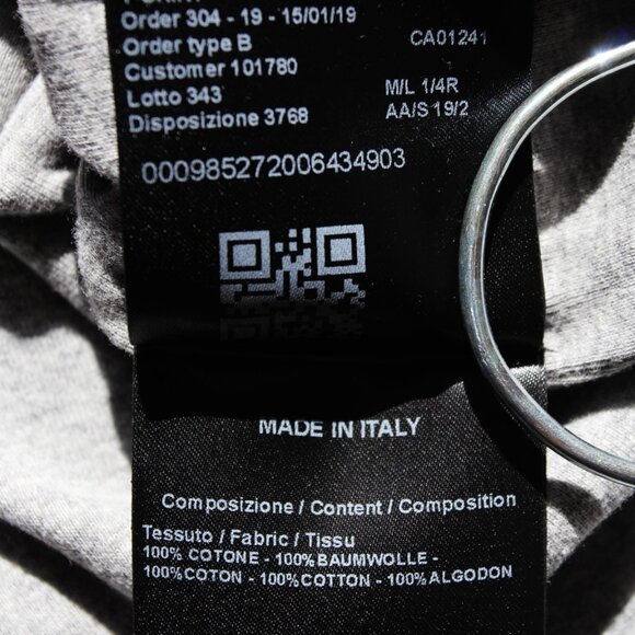 BNWT SS19 CALVIN KLEIN 205W39NYC JAWS TSHIRT BLUE S - Picture 8 of 10